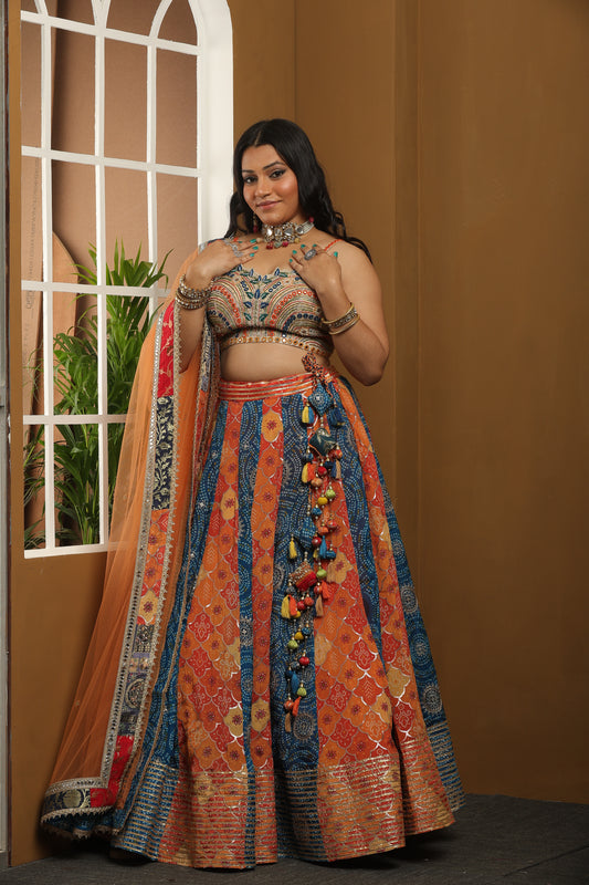 Vibrant Rajasthani Charm – A Fusion of Tradition and Modernity